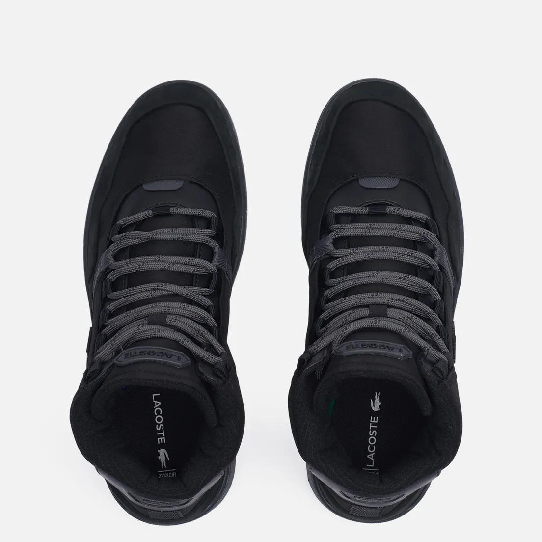 Lacoste Мужские кроссовки T-Clip Winter Mid Textile/Leather