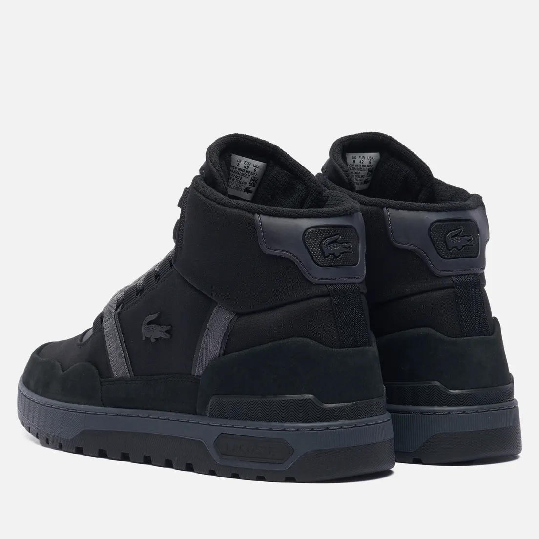 Lacoste Мужские кроссовки T-Clip Winter Mid Textile/Leather