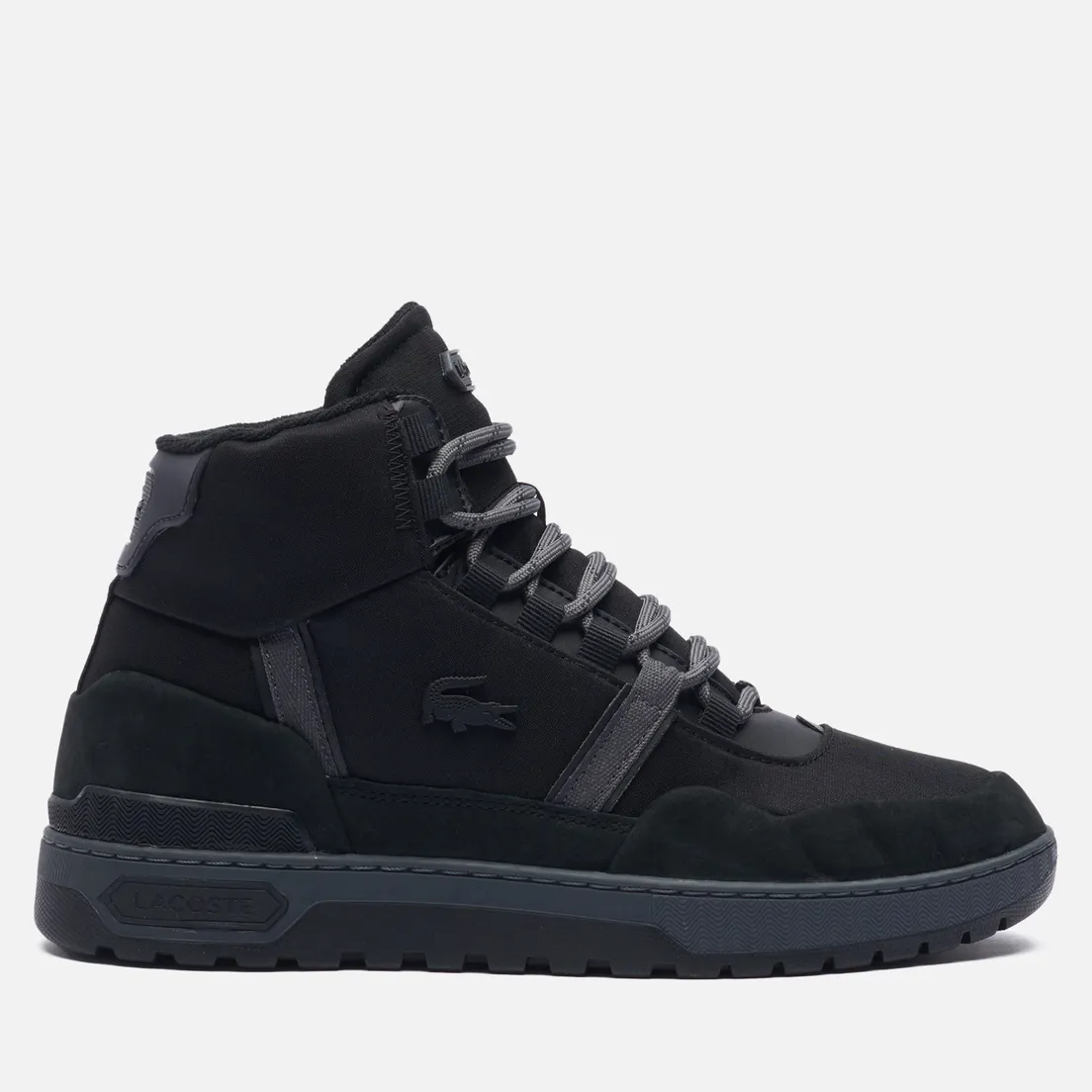 Lacoste Мужские кроссовки T-Clip Winter Mid Textile/Leather