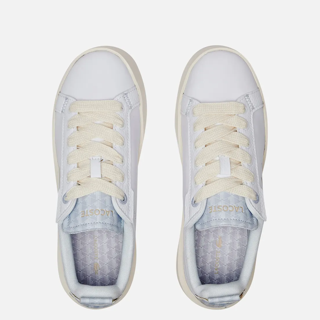 Lacoste Женские кроссовки Carnaby Platform Monogram Leather