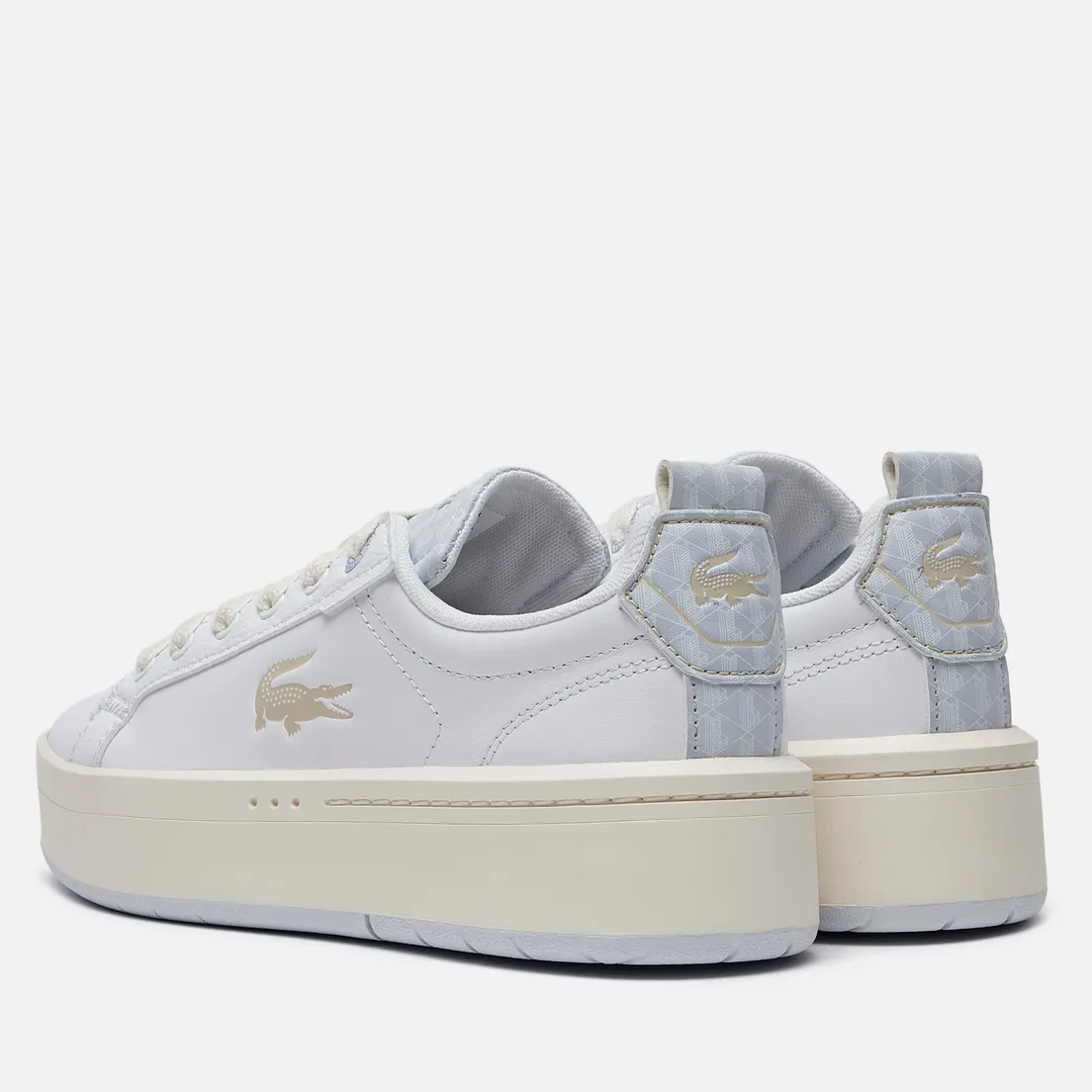 Lacoste Женские кроссовки Carnaby Platform Monogram Leather