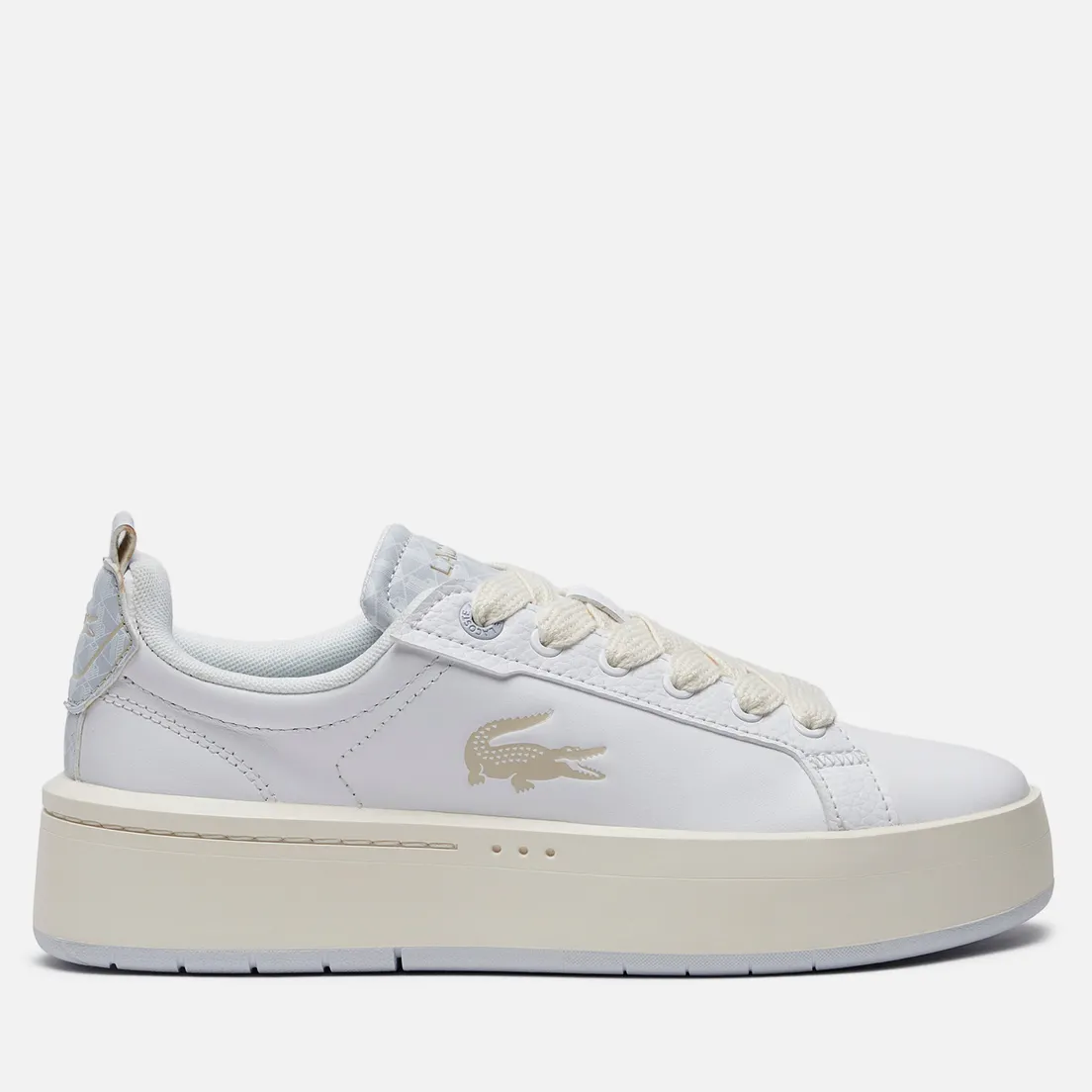 Lacoste Женские кроссовки Carnaby Platform Monogram Leather