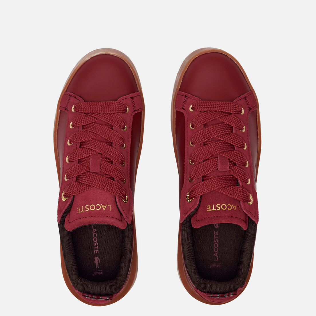 Lacoste Женские кроссовки Carnaby Platform Colourblock Leather