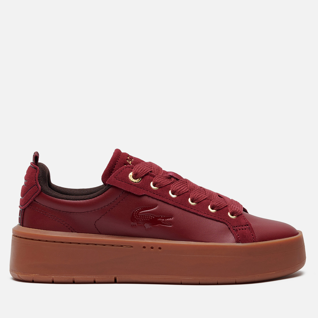 Lacoste Женские кроссовки Carnaby Platform Colourblock Leather
