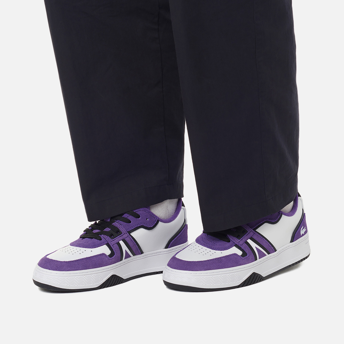 Lacoste Женские кроссовки L001 Coated Leather