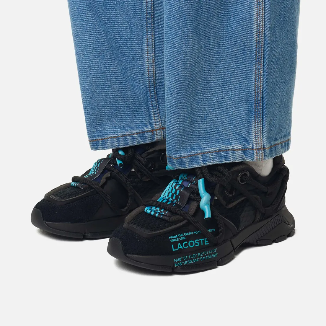 Lacoste Мужские кроссовки L003 Active Runway Textile