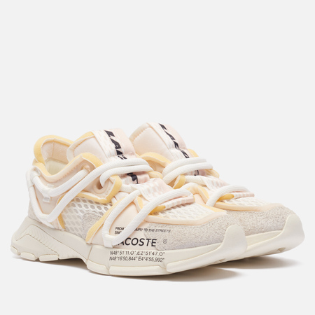 фото Мужские кроссовки lacoste l003 active runway textile, цвет белый, размер 40.5 eu