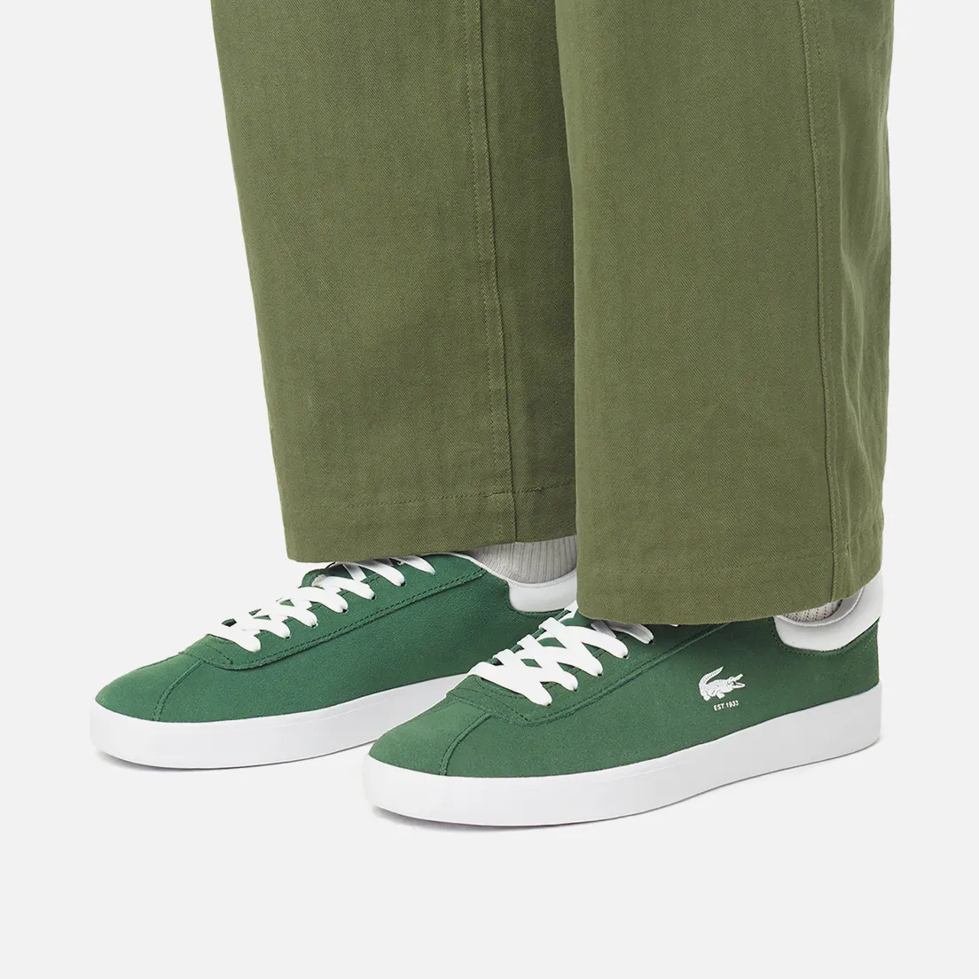 Lacoste Мужские кроссовки Baseshot Suede