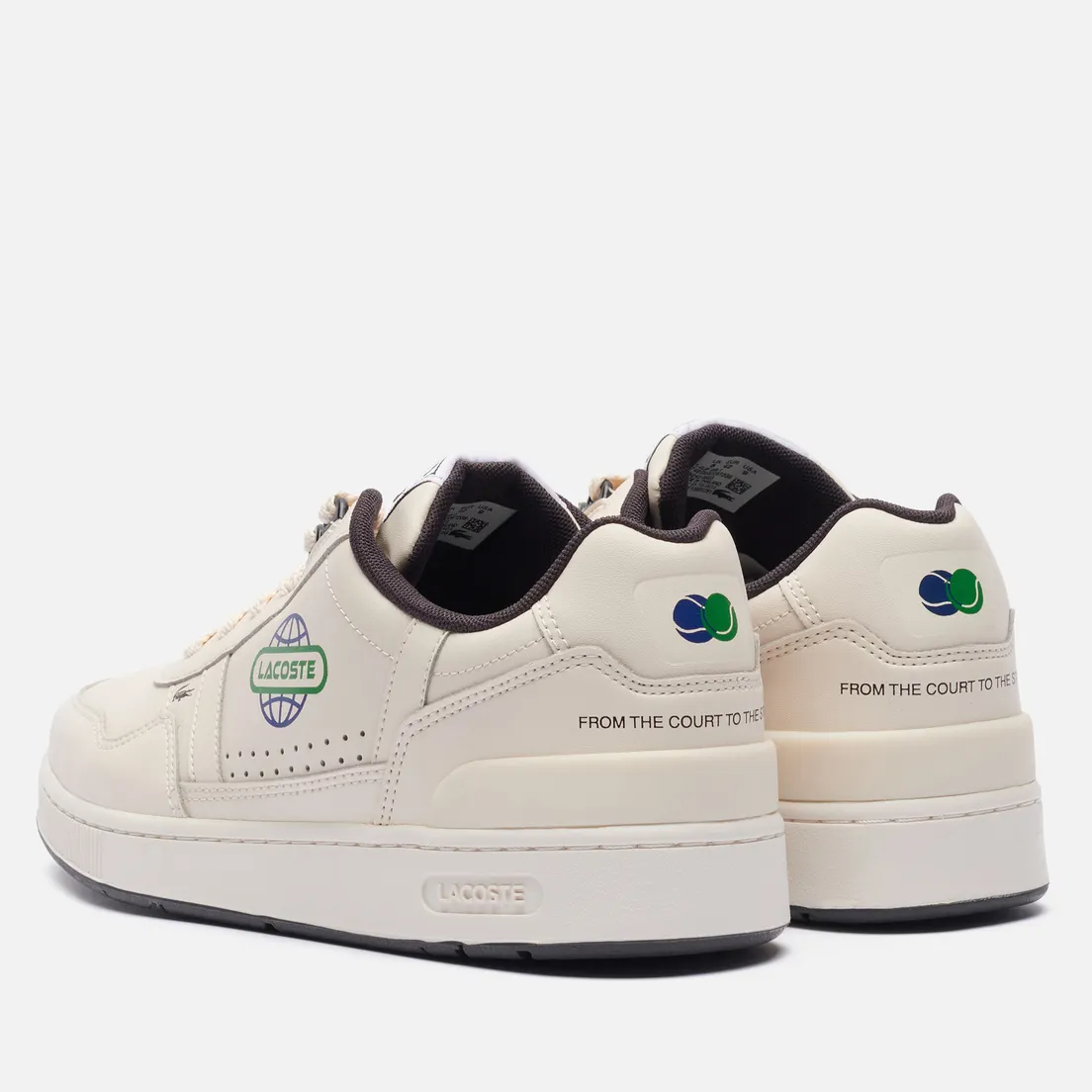 Lacoste Мужские кроссовки T-Clip Leather Globe