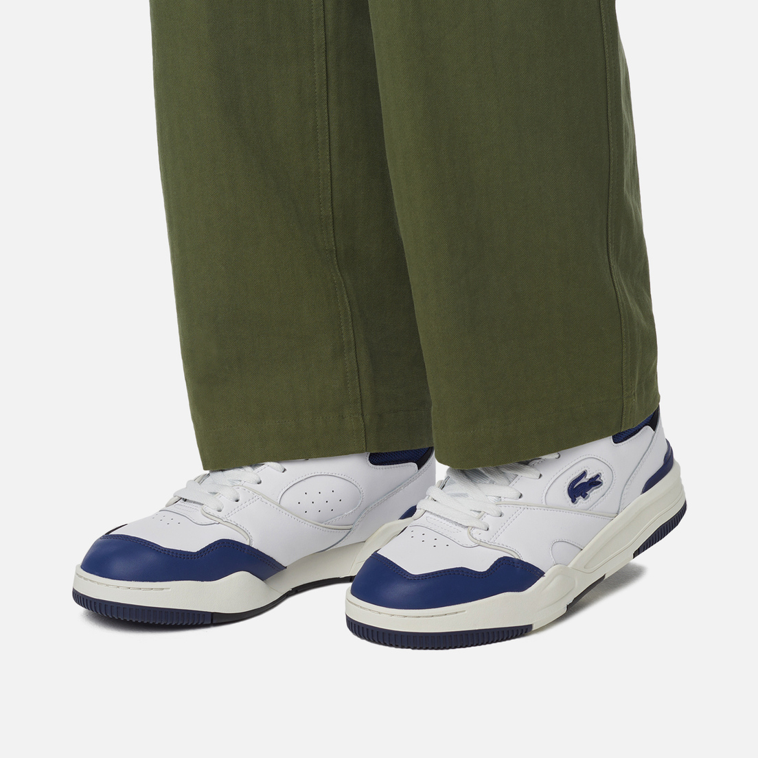 Lacoste Мужские кроссовки Lineshot Mesh Collar Leather
