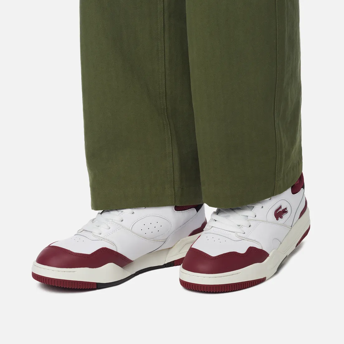 Lacoste Мужские кроссовки Lineshot Mesh Collar Leather