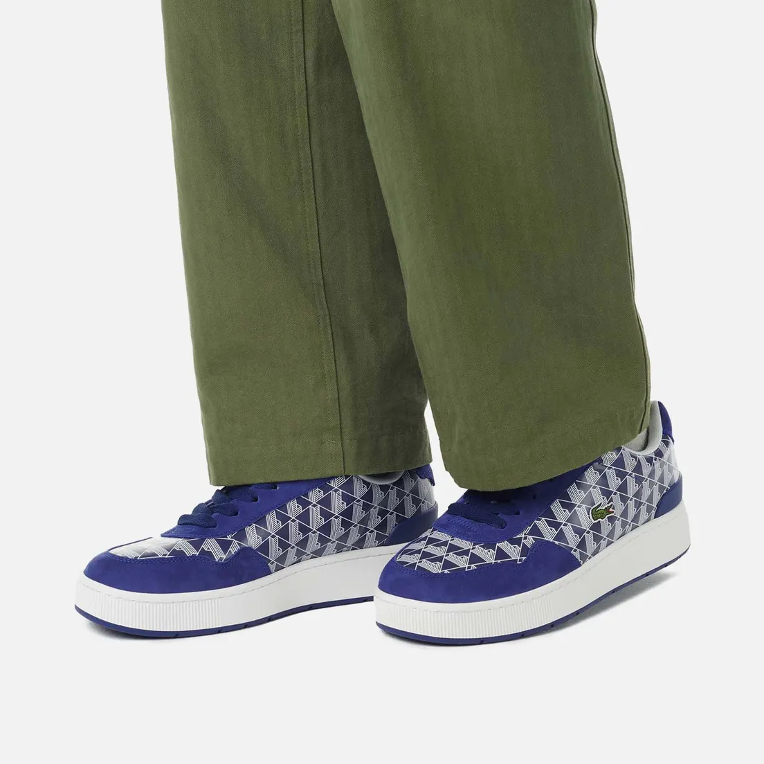 Lacoste Мужские кроссовки Ace Clip Monogram Leather