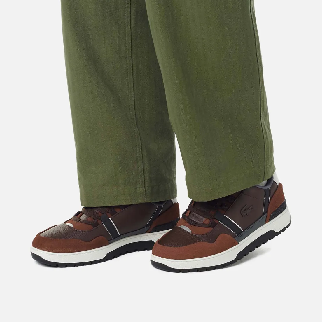 Lacoste Мужские кроссовки T-Clip Winter Leather