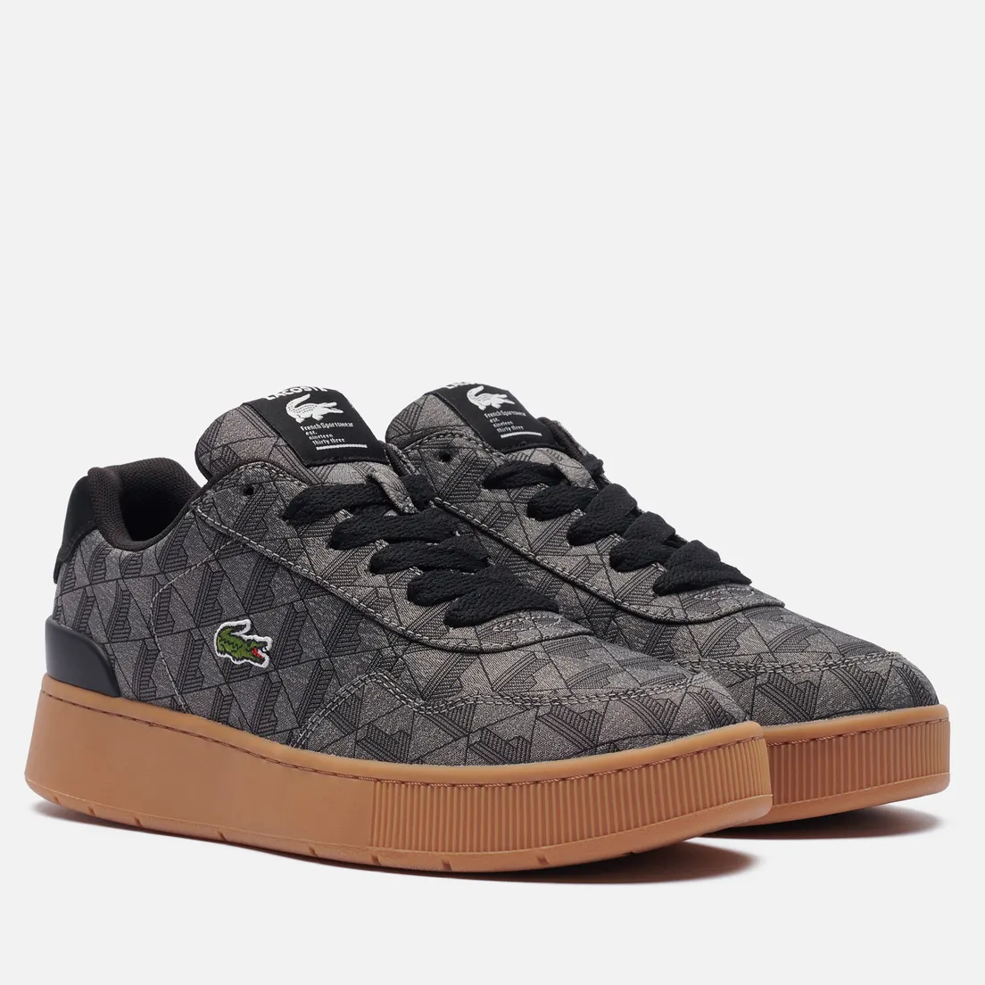 Lacoste Мужские кроссовки Ace Clip Monogram Textile