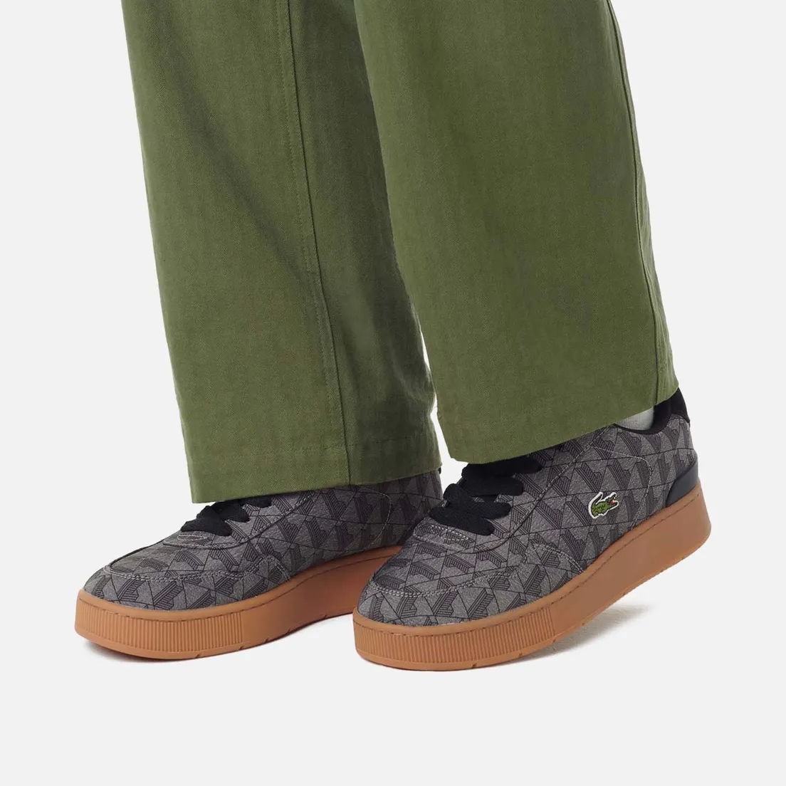 Lacoste Мужские кроссовки Ace Clip Monogram Textile