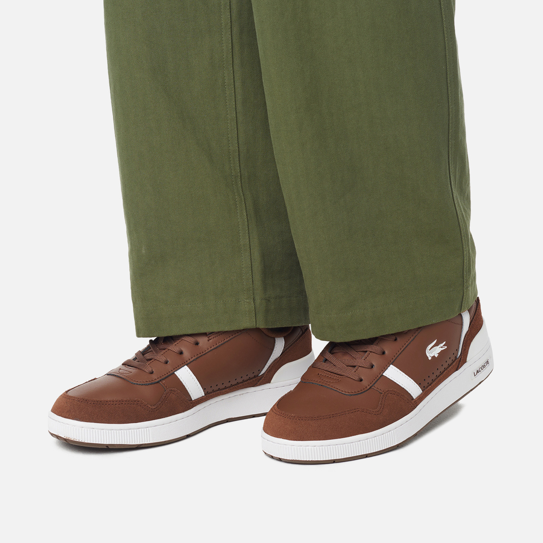 Lacoste Мужские кроссовки T-Clip Leather