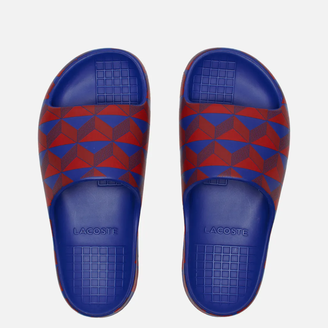 Lacoste Мужские сланцы Serve Slide 2.0 Printed