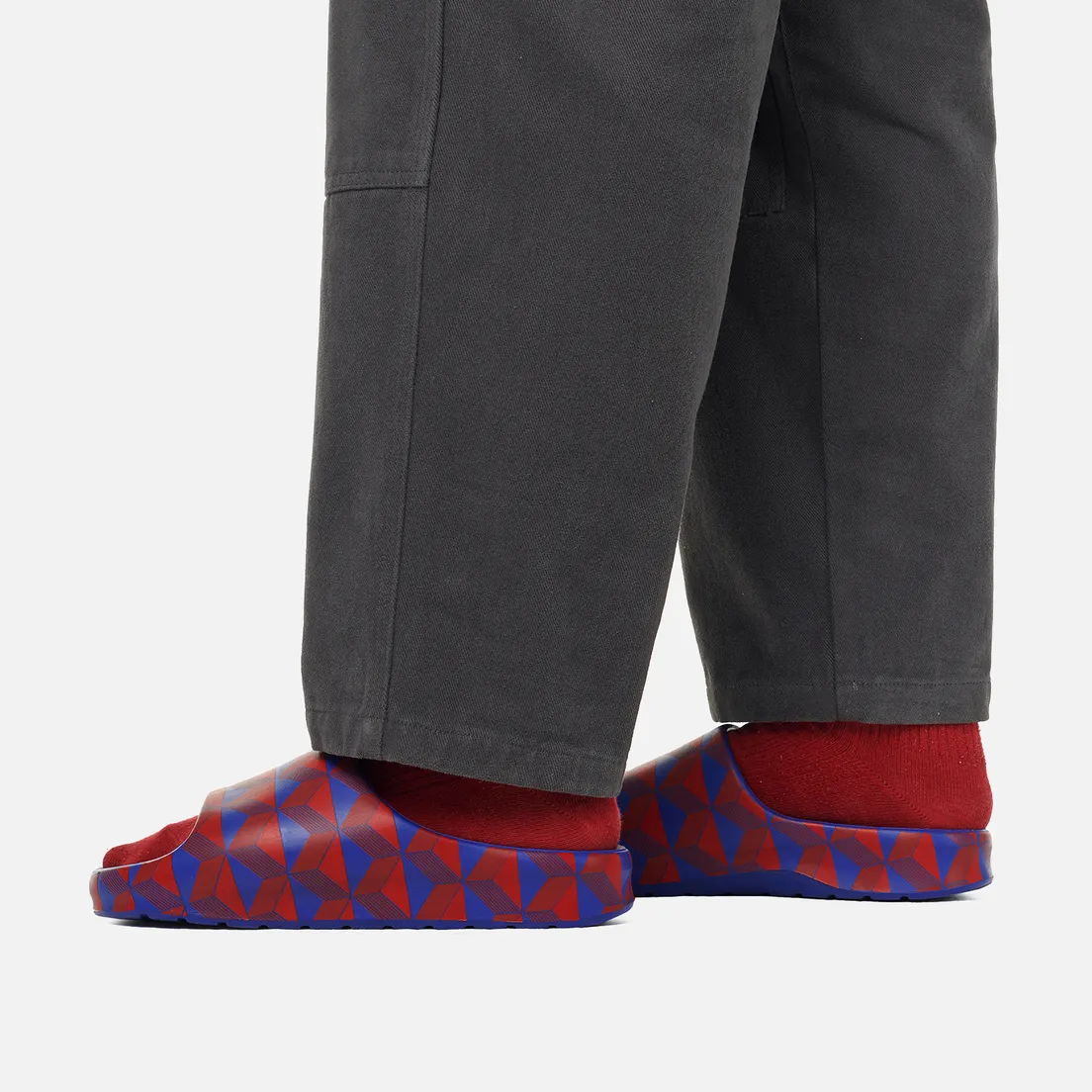 Lacoste Мужские сланцы Serve Slide 2.0 Printed