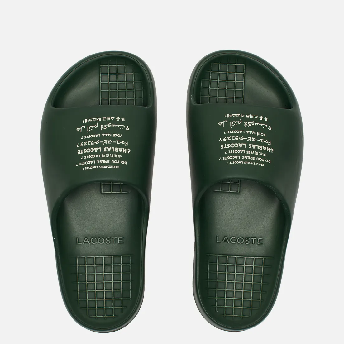 Lacoste Мужские сланцы Serve Slide 2.0 Thick Sole