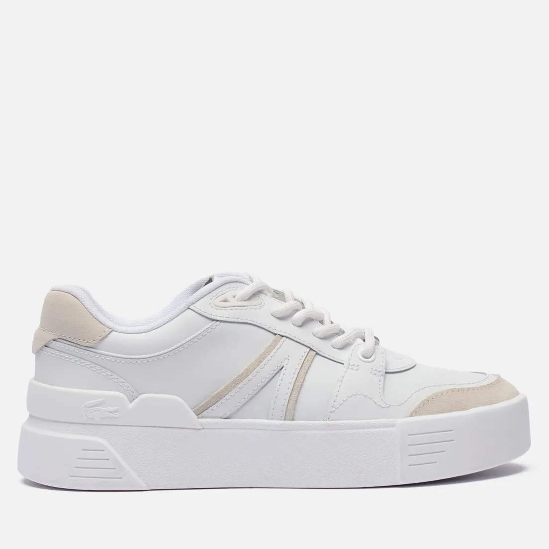 Lacoste Женские кроссовки L002 Evo Logo Tongue Leather
