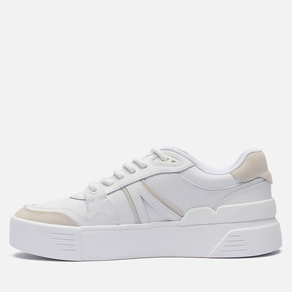 Lacoste Женские кроссовки L002 Evo Logo Tongue Leather