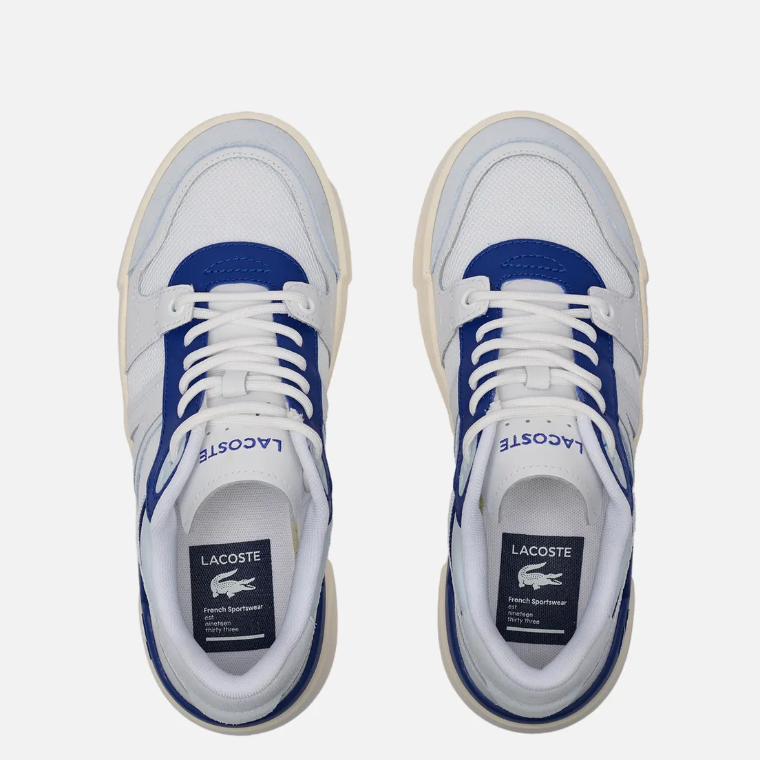 Lacoste Женские кроссовки L002 Evo Logo Tongue Leather