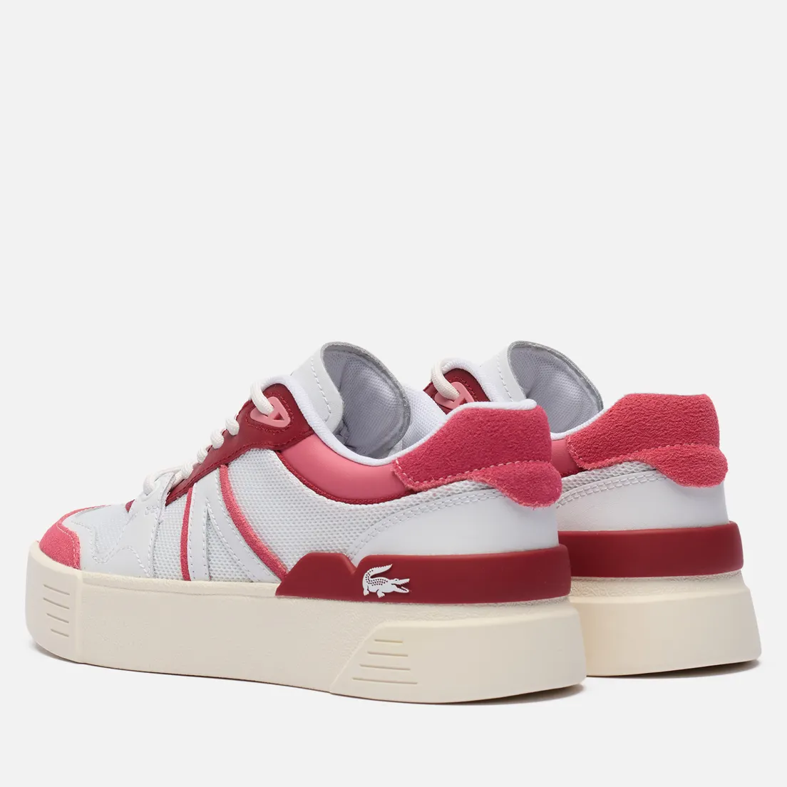 Lacoste Женские кроссовки L002 Evo Logo Tongue Leather