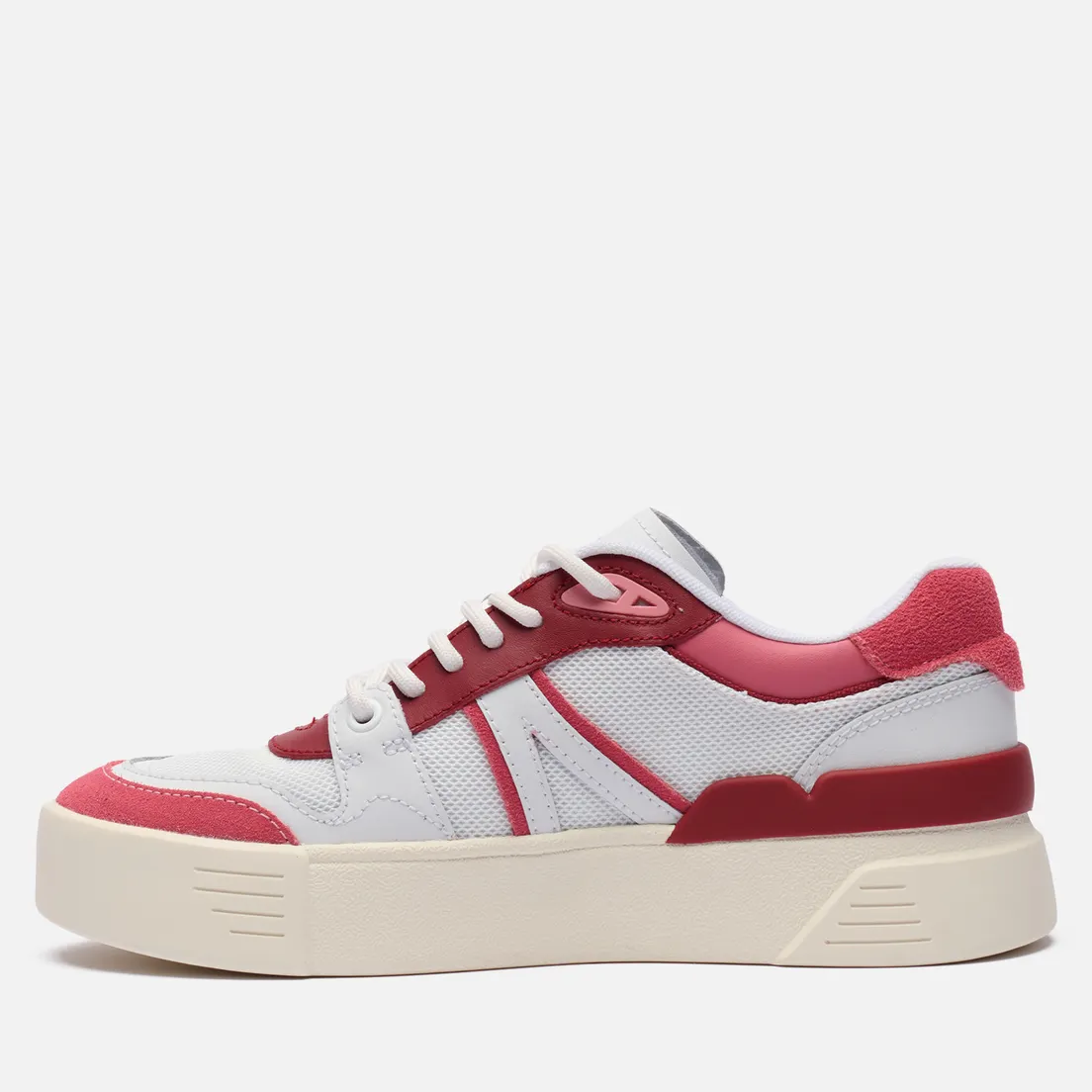 Lacoste Женские кроссовки L002 Evo Logo Tongue Leather