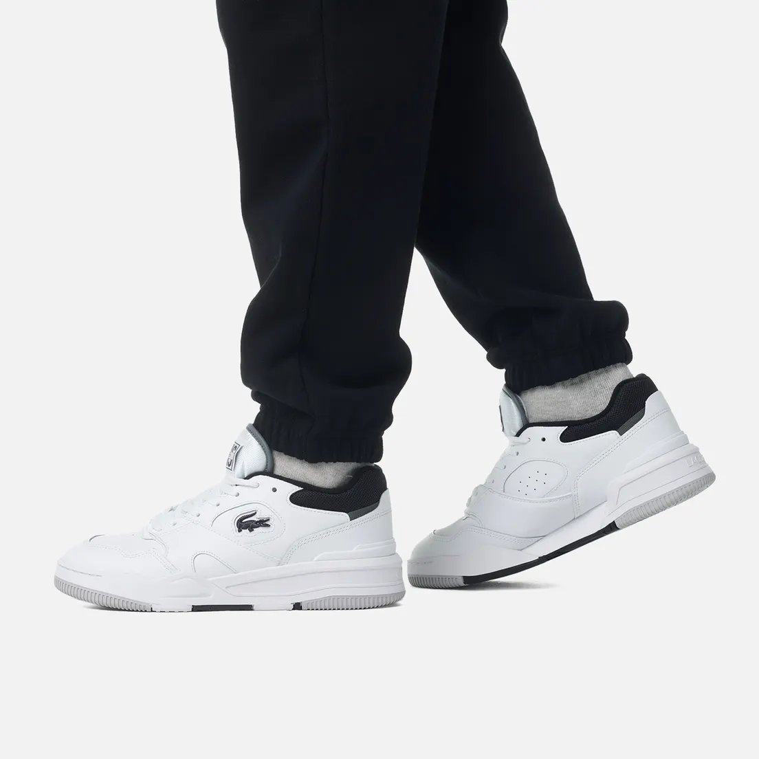 Lacoste Мужские кроссовки Lineshot Contrasted Collar Leather