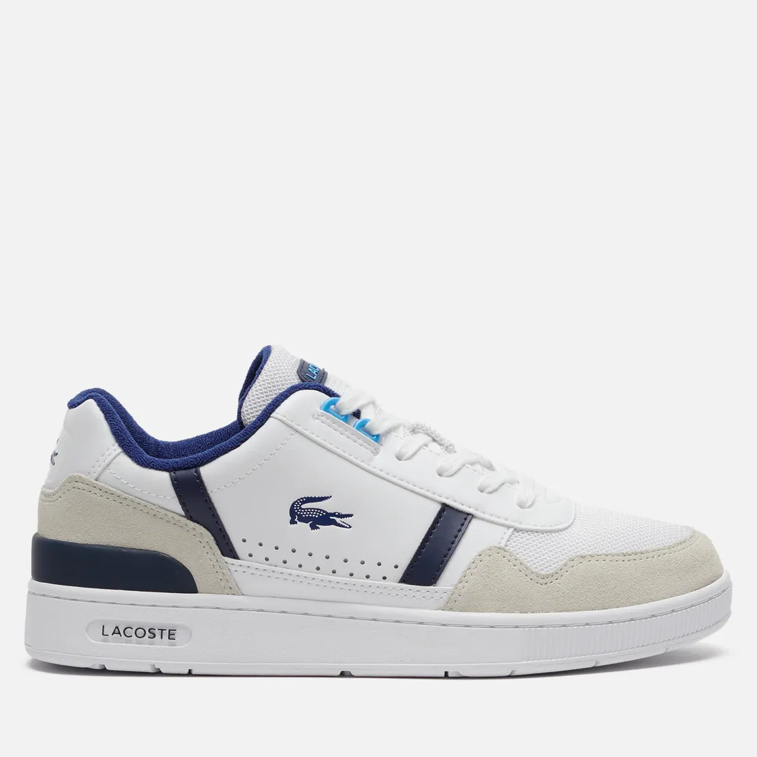 Lacoste Мужские кроссовки T-Clip Contrasted Leather