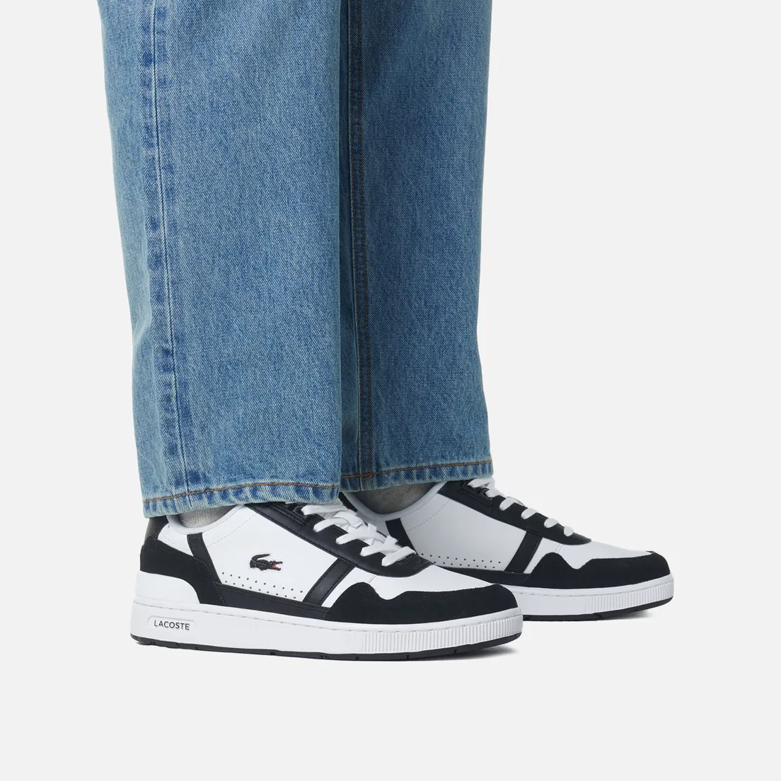 Lacoste Мужские кроссовки T-Clip Logo Leather