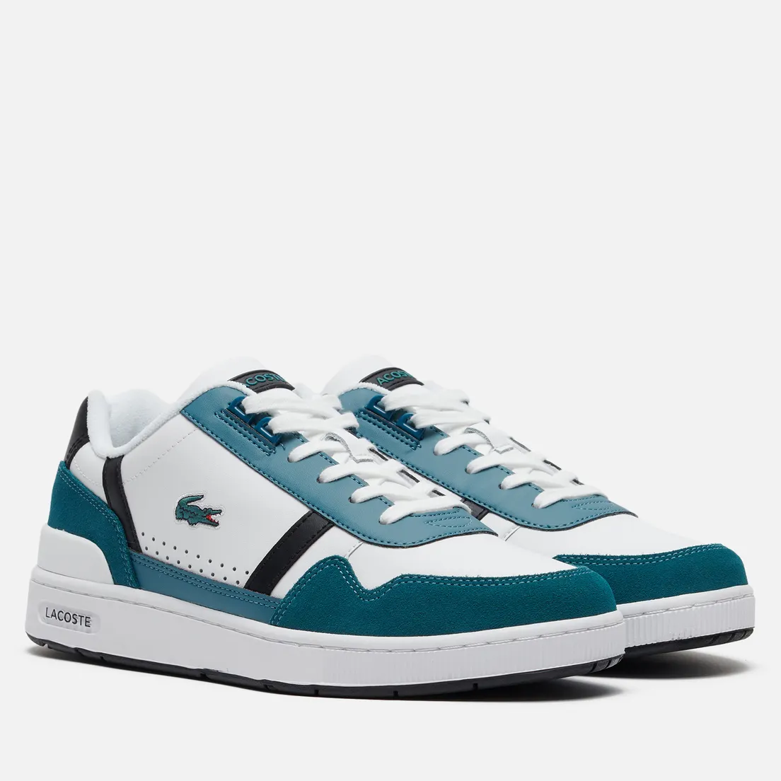 Lacoste Мужские кроссовки T-Clip Logo Leather