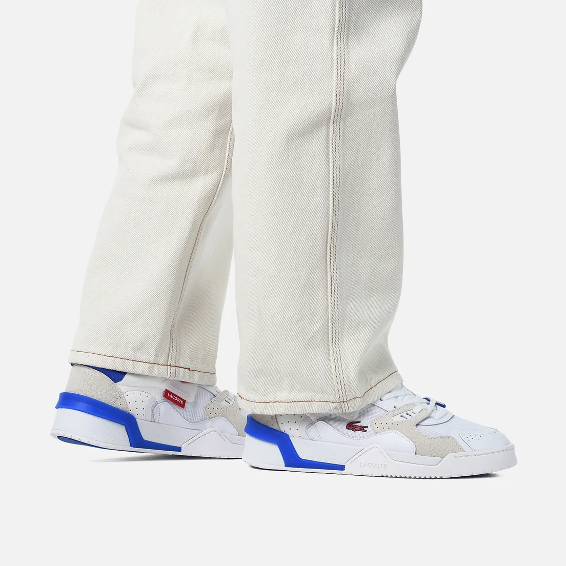 Lacoste Мужские кроссовки LT 125 Contrasted Tongue Leather