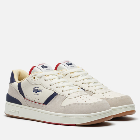Мужские кроссовки Lacoste T-Clip Set, цвет бежевый, размер 43 EU