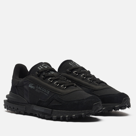 Мужские кроссовки Lacoste Elite Active, цвет чёрный, размер 43 EU