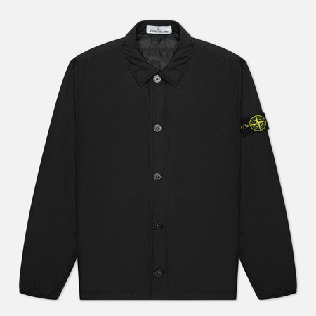 Мужская куртка Stone Island O-CottonR-Nylon Tela Primaloft Insulation Technology Overshirt цвет чёрный размер S 38490₽