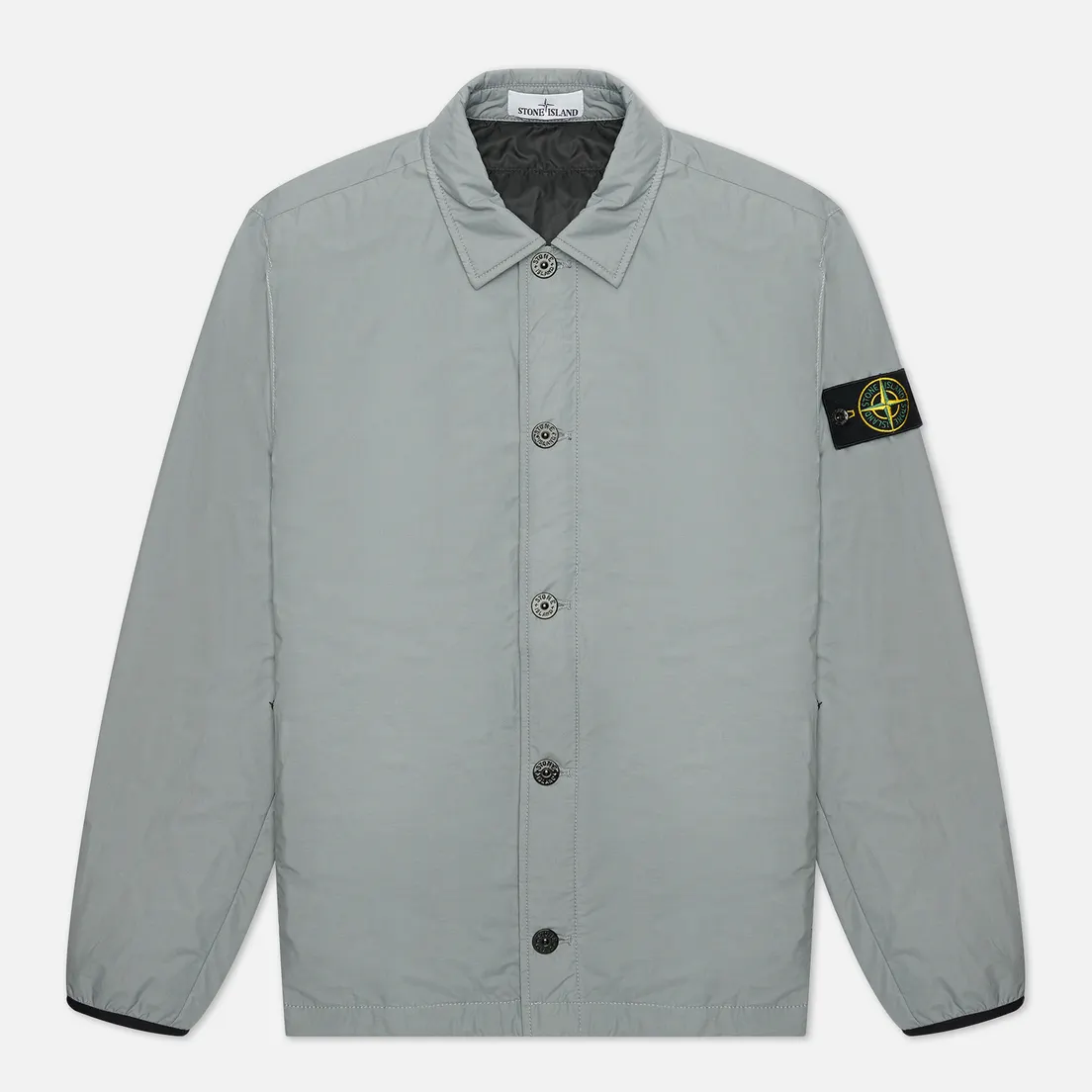 Stone Island Мужская куртка O-Cotton/R-Nylon Tela Primaloft Insulation Technology Overshirt