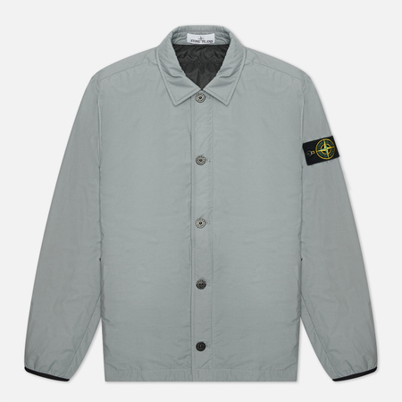 Мужская куртка Stone Island O-CottonR-Nylon Tela Primaloft Insulation Technology Overshirt цвет серый размер M 26950₽