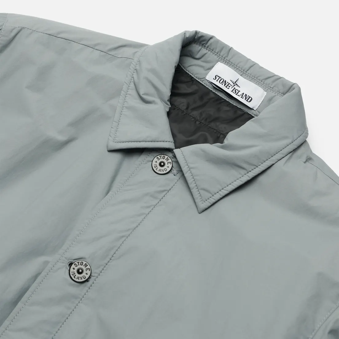 Stone Island Мужская куртка O-Cotton/R-Nylon Tela Primaloft Insulation Technology Overshirt