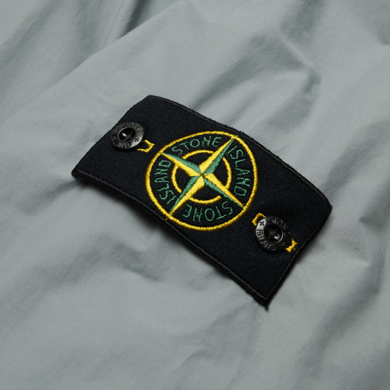 Мужская куртка Stone Island O-Cotton/R-Nylon Tela Primaloft Insulation Technology Overshirt Pearl Grey