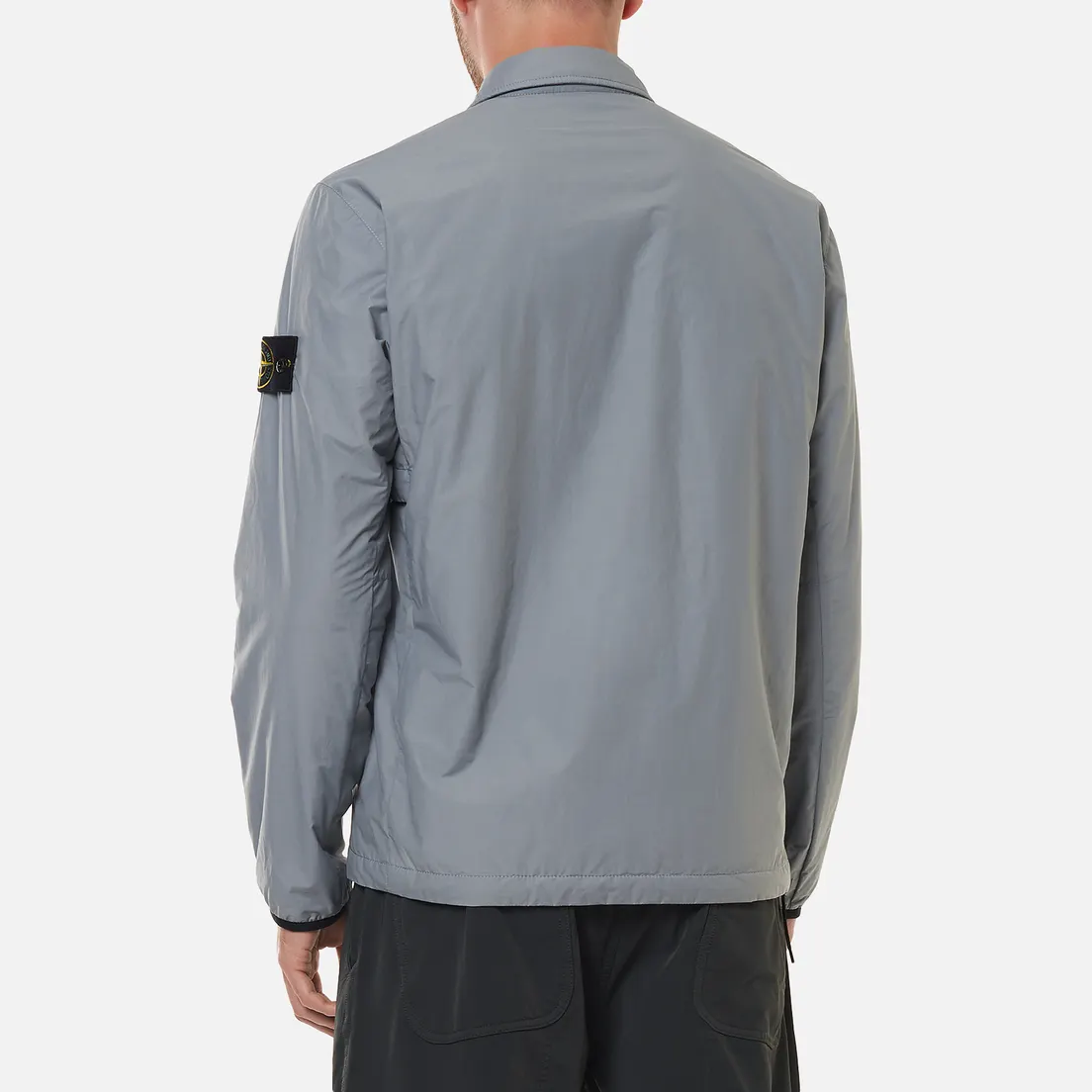 Stone Island Мужская куртка O-Cotton/R-Nylon Tela Primaloft Insulation Technology Overshirt