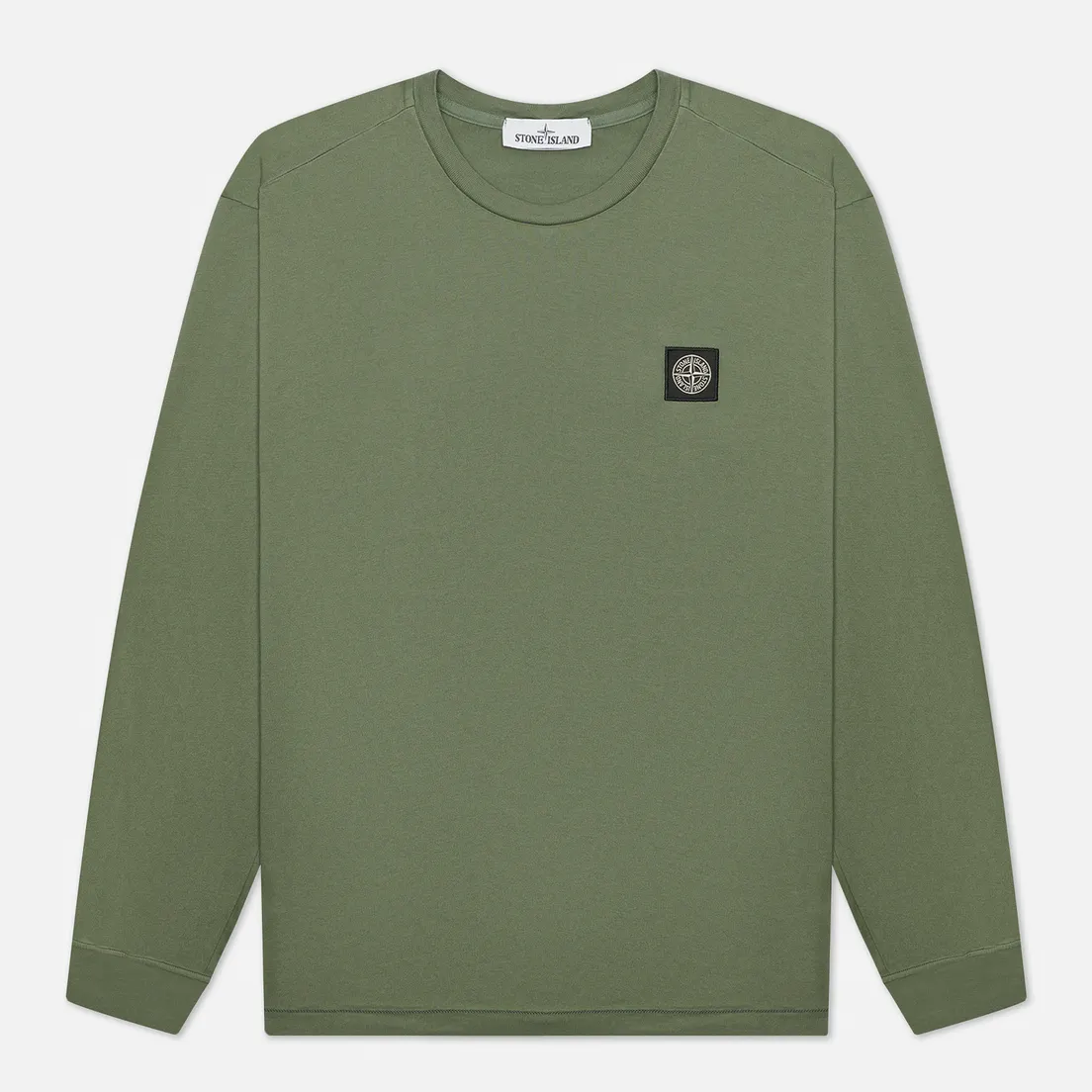 Stone Island Мужской лонгслив Patch Program Crew Neck