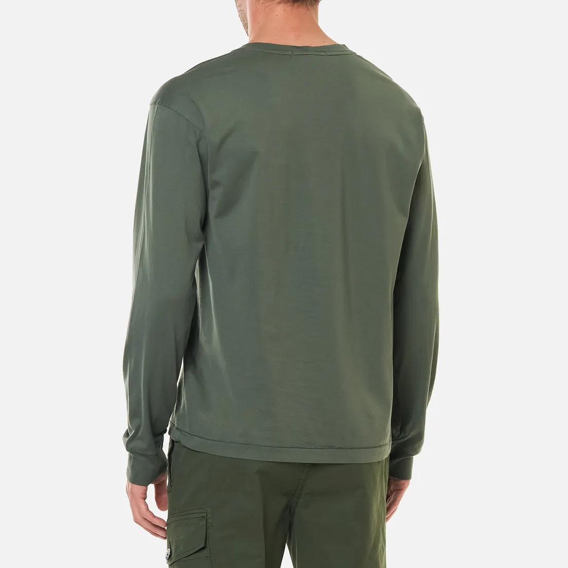 Stone Island Мужской лонгслив Patch Program Crew Neck