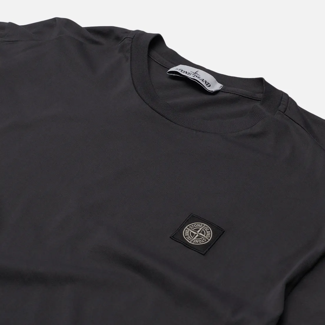 Stone Island Мужской лонгслив Patch Program Crew Neck