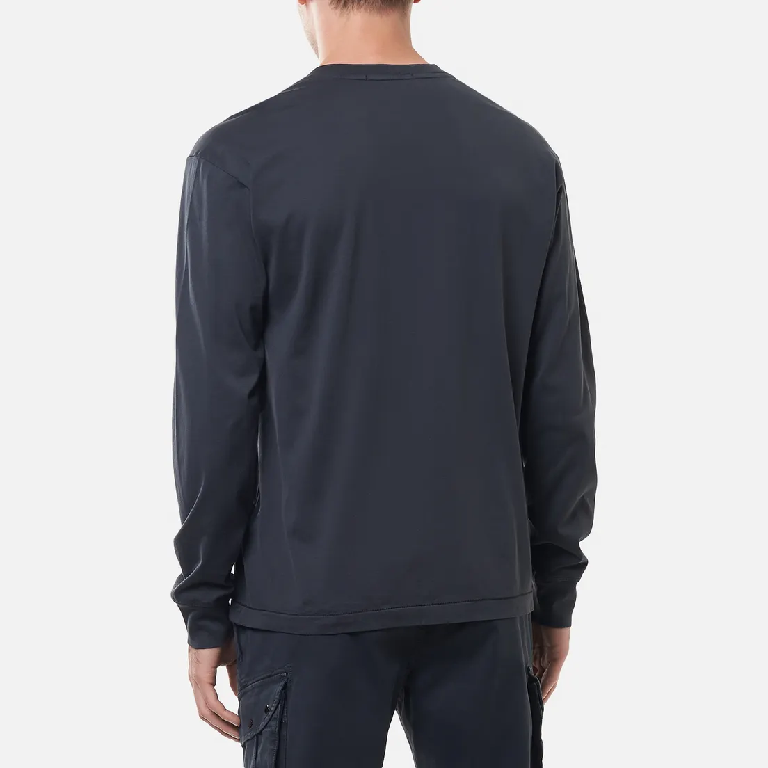 Stone Island Мужской лонгслив Patch Program Crew Neck