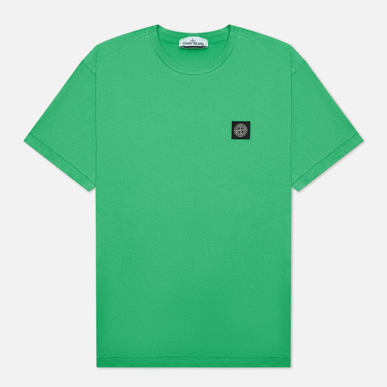 Мужская футболка Stone Island Small Logo Patch Green