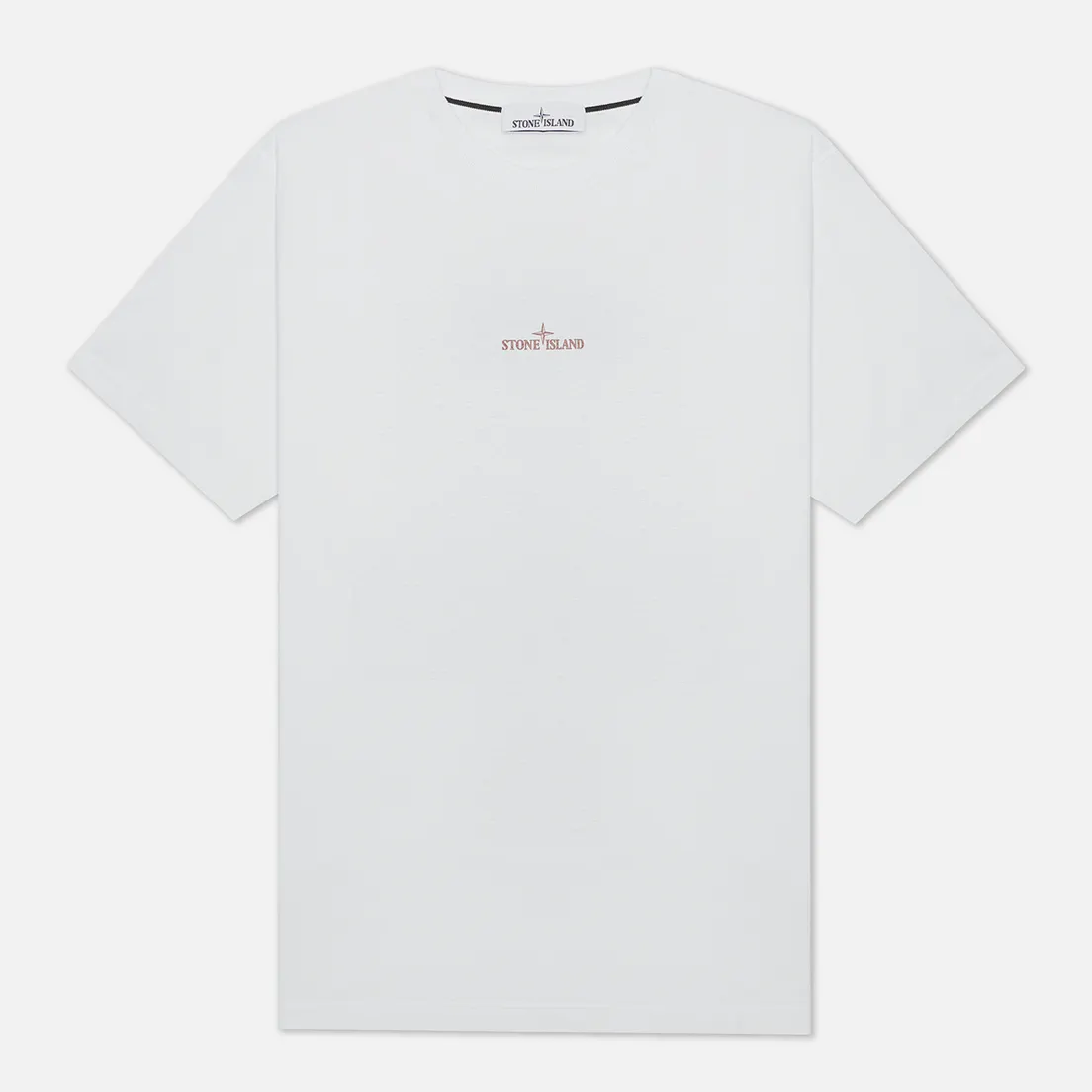 Stone Island Мужская футболка Mixed Media Two Print Slim Fit
