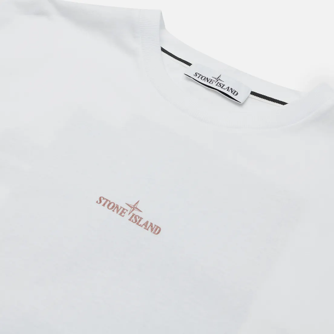 Stone Island Мужская футболка Mixed Media Two Print Slim Fit