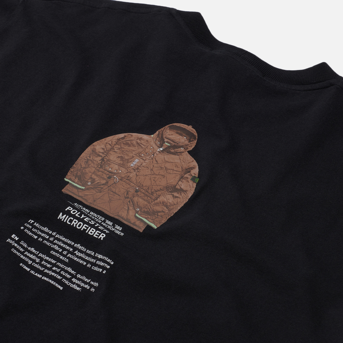Stone Island Мужская футболка Archivio Project Polyester Microfibre