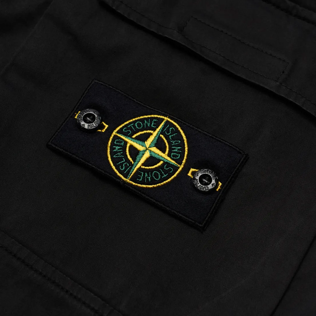 Stone Island Мужские брюки Stretch Cotton Wool Satin Loose Fit